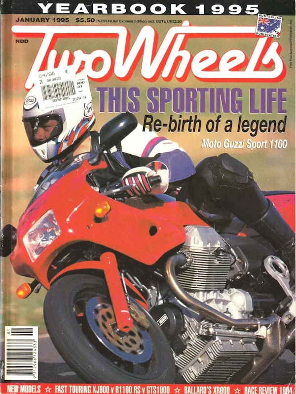 moto
              guzzi sport 1100 two wheels magazine